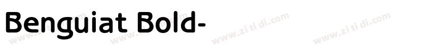 Benguiat Bold字体转换